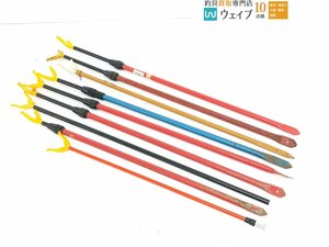 第一精工 ロッドホルダー 竿受け サンドポール 等 計9点 釣り用品 小物 セット