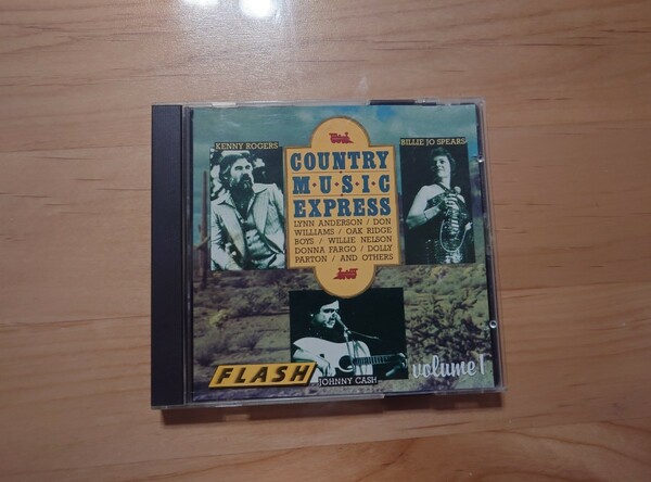 ★Country Music Express Vol. 1★Kenny Rogers等★CD★ケースヒビあり★中古品