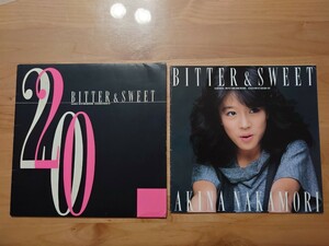 ★中森明菜 Akina Nakamori★BITTER AND SWEET★1985ツアーパンフレット★concert brochure★中古品