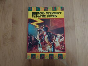 *Rod Stewart and the Faces * удилище *schuwa-to*fe Ise z* Япония ..*1974 год * Tour проспект *concert brochure* б/у товар 