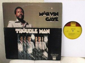☆彡 SOUL LP Marvin Gaye Trouble Man [ US ORIG '72 Tamla T-322L ]