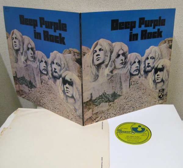 DEEP PURPLEIn Rock UK Harvest オリジナル MAT 1st Press