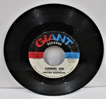 Blues 45 ● Fenton Robinson Let Me Rock You To Sleep ['67 Giant Records GT-702 ]_画像2