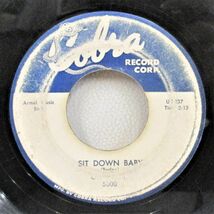 Blues 45 ● Otis Rush I Can't Quit You Baby / Sit Down Baby [US ORIG '56 Cobra Record Corp. 5000 ]_画像2