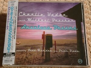  ●CD● CHARLIE HADEN with Michael Brecker / American Dreams (4988005315298)