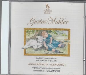 [CD/Tuxedo]マーラー:大地の歌/A.デルモータ(t)&E.カヴェルティ(a)&O.クレンペラー&ヴィーン交響楽団 1957