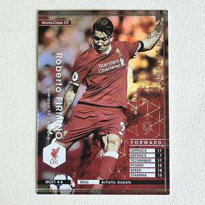 ♪♪WCCF 17-18 WCF ロベルト・フィルミーノ Roberto Firmino Liverpool ♪三点落札で普通郵便送料無料♪