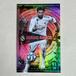 ♪♪WCCF FOOTISTA 2020 セルヒオ・ラモス Sergio Ramos Real Madrid RU後 ♪三点落札で普通郵便送料無料♪