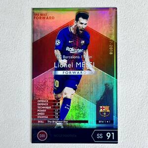 ♪♪WCCF 17-18 BFW リオネル・メッシ Lionel Messi Barcelona FOOTISTA版 変換カード ♪三点落札で普通郵便送料無料♪
