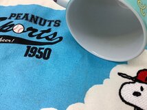 PEANUTS スヌーピー トートバッグ・グラスセット・時計・イニシャルマグ・ まとめ ※一部未開封含む 中古品 ACB_画像8