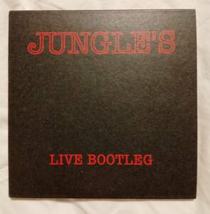 JUNGLES LIVE BOOTLEG 特典CD付 THE FOOLS フールズ SYZE SPEED 午前四時 DEEP COUNT ジャングルズ
