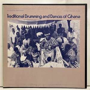 ■即決 ガーナ John Tanson / Traditional Drumming and Dances of Ghana Fw8858 米オリジナル ジョン・タンソン