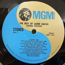 ■即決 VOCAL Lainie Kazan / The Best Of Lainie Kazan se4631 jv5326 米オリジナル レイニー・カザン_画像2