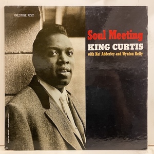 ■即決 JAZZ King Curtis / Soul Meeting prlp7222 j38650 米オリジナル 黄黒Nj Dg Mono RVG機械刻印