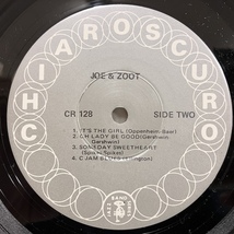 ■即決 JAZZ Zoot Sims / Joe & Zoot cr128 j38729 米オリジナル、シュリンク付きカバー ズート・シムズ _画像3