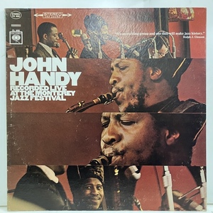 ■即決 JAZZ John Handy / at Monterey Jazz Festival Cs9262 j38742 米盤、赤 ジョン・ハンディ