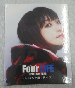 ★未開封 BD Blu-ray LiSA ライフカード限定「Four LiFE LiSA×Life CARD ～LiSAの描く夢の先～」 グッズ