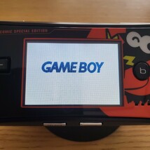 GBA ゲームボーイミクロ 本体 コロコロフェイスプレート交換品 動作確認済 スーパーマリオブラザーズ・アダプターおまけ 送料230円～_画像8