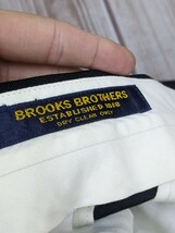 3．2点ブルックスブラザーズ　BROCKS BROTHERS　ウールテーラードジャケット/パンツ　アンサンブル上下　メンズ　A8/33 ダークネイビー 110_画像10