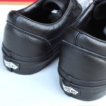 26.5cm Vans OLD SKOOL レザー バンズ スニーカー オールドスクール (Leather）Black/Black US8.5_画像4