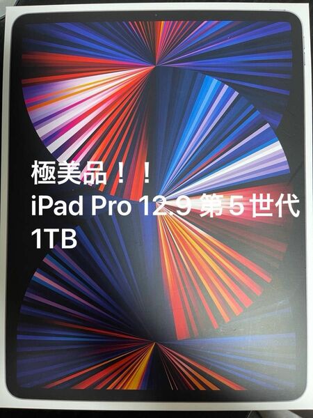 【極美品】iPad Pro 12.9インチ　第5世代　1TB