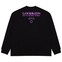 A FEW GOOD KIDS AFGK 正規品 男女兼用 ユニセックス ビッグサイズ キャンディ シリーズ 長袖Tシャツ CANDY SERIES LONG SLEEVE クロ L_画像9