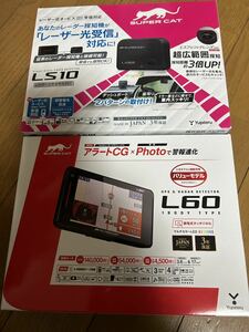 ユピテルレーダーL60探知機　LS10レーザー受信機セット