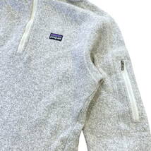 2010年製 patagonia ベターセーター フリース ジャケット L グレー ハーフジップ プルオーバー パーカー パタゴニア Better Sweater 25616_画像3