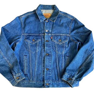 80s USA製 Levi's 70506 0214 デニム ジャケット 42R ジージャン Gジャン 4つポケット Levis 90s ヴィンテージ