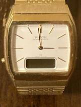 リコー アラーム クォーツ 腕時計 RICOH ALARM QUARTZ 80's ヴィンテージ ウォッチ _画像10