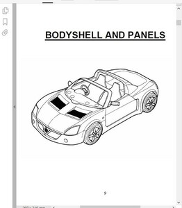 OPEL Speedster パーツリスト　＋ オーナーズマニュアル　 オペル スピードスター ボクスホール VX220 ボグゾール