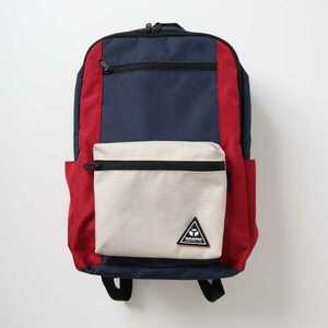 ヤックパック スタンダードデイパック バックパック トリコロールA W26×H38×D15.5cm(15.5L) #110401-80 STANDARD DAYPACK YAKPAK 未使用