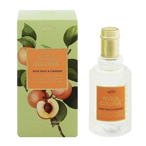 4711 アクアコロニア ホワイトピーチ＆コリアンダー EDC・SP 50ml 香水 フレグランス 4711 ACQUA COLONIA WHITE PEACH AND CORIANDER