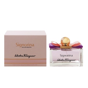 フェラガモ シニョリーナ EDT・SP 100ml 香水 フレグランス SIGNORINA SALVATORE FERRAGAMO 新品 未使用