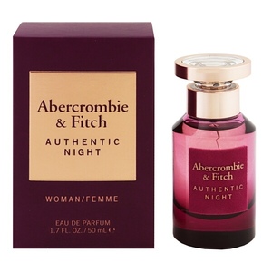 アバクロンビー＆フィッチ オーセンティック ナイト ウーマン EDP・SP 50ml 香水 フレグランス AUTHENTIC NIGHT WOMAN ABERCROMBIE＆FITCH