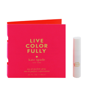 ケイト スペード ニューヨーク リブ カラフリー (チューブサンプル) EDP・SP 1ml 香水 フレグランス LIVE COLORFULLY KATE SPADE NEW YORK