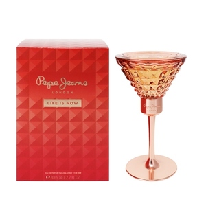 ペペジーンズ ライフ イズ ナウ フォーハー EDP・SP 80ml 香水 フレグランス PEPE JEANS LIFE IS NOW FOR HER 新品 未使用