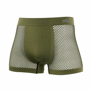  Millet dry Nami k mesh Boxer S/M OLIVE #MIV01250-8781-S-M DRYNAMIC MESH NS CREW MILLET new goods unused 