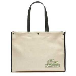 ラコステ ショッピングバッグ トートバッグ NATURAL SINO 40×30×16cm #NF4188TD-L43 SHOPPING BAG LACOSTE 新品 未使用