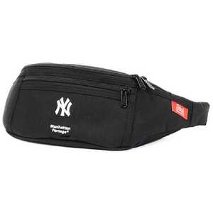 マンハッタンポーテージ アレイキャット ウエストバッグ XS MLB ニューヨーク・ヤンキース ブラック W46×H12×D6cm #MP1101MLBY-1000