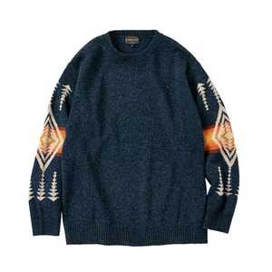 ペンドルトン メンズ モックネックプルオーバー L ネイビー(ハーディング) #19801865-067 PENDLETON 新品 未使用