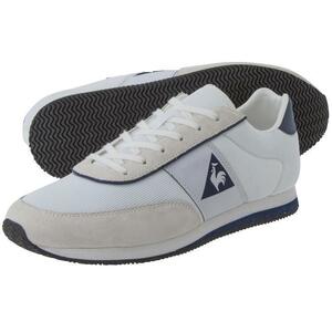 ルコックスポルティフ クラシックスピード ユニセックス 27.5cm ホワイトネイビー #QL1UJC75WN LE COQ SPORTIF 新品 未使用