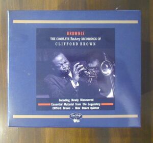 ROCK CD/US版/10CD/BOXセット/帯・ライナー付美盤/Clifford Brown - Brownie: The Complete EmArcy Recordings Of Clifford Brown/A-11036