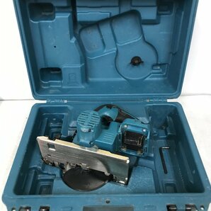 【中古品】★マキタ 充電式マルノコ アルミベース 14.4V 125mm 本体のみ 青 HS470DZ ITDS2J1FMQ0Bの画像1