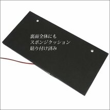 LEDナンバープレート [2枚] 字光式 12V/24V兼用 全面発光 白 薄型 装飾フレーム/22ш_画像4