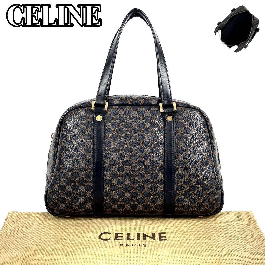 美品】CELINE セリーヌ ショルダーバッグ ハンドバッグ Cマカダム C