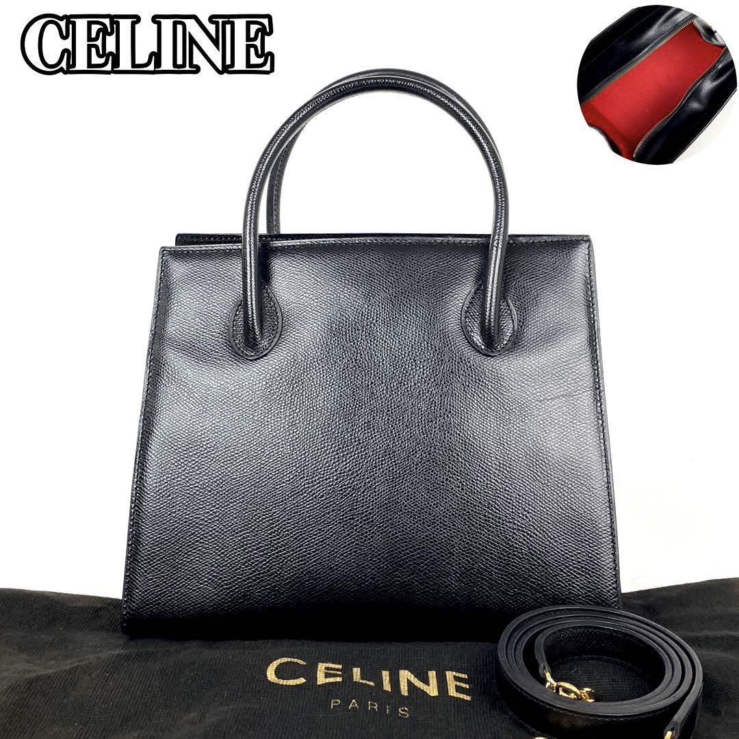 極美品】CELINE セリーヌ チェーン ショルダーバッグ サークル