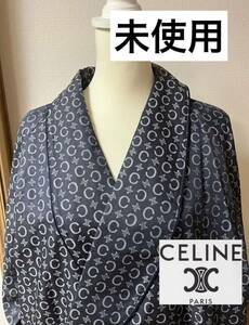 未使用◇CELINE◇セリーヌ◇マカダム柄メンズガウンコート◇トリオンフ◇