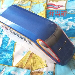 お弁当箱、新幹線かがやき、小物いれ、新幹線、電車、プラレール、少しシールのめくれあり