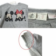 ▲□女の子向け 子供服3点セット♪サイズ90♪ミッキー＆ミニー長袖トレーナー♪ストレッチパンツ_画像4